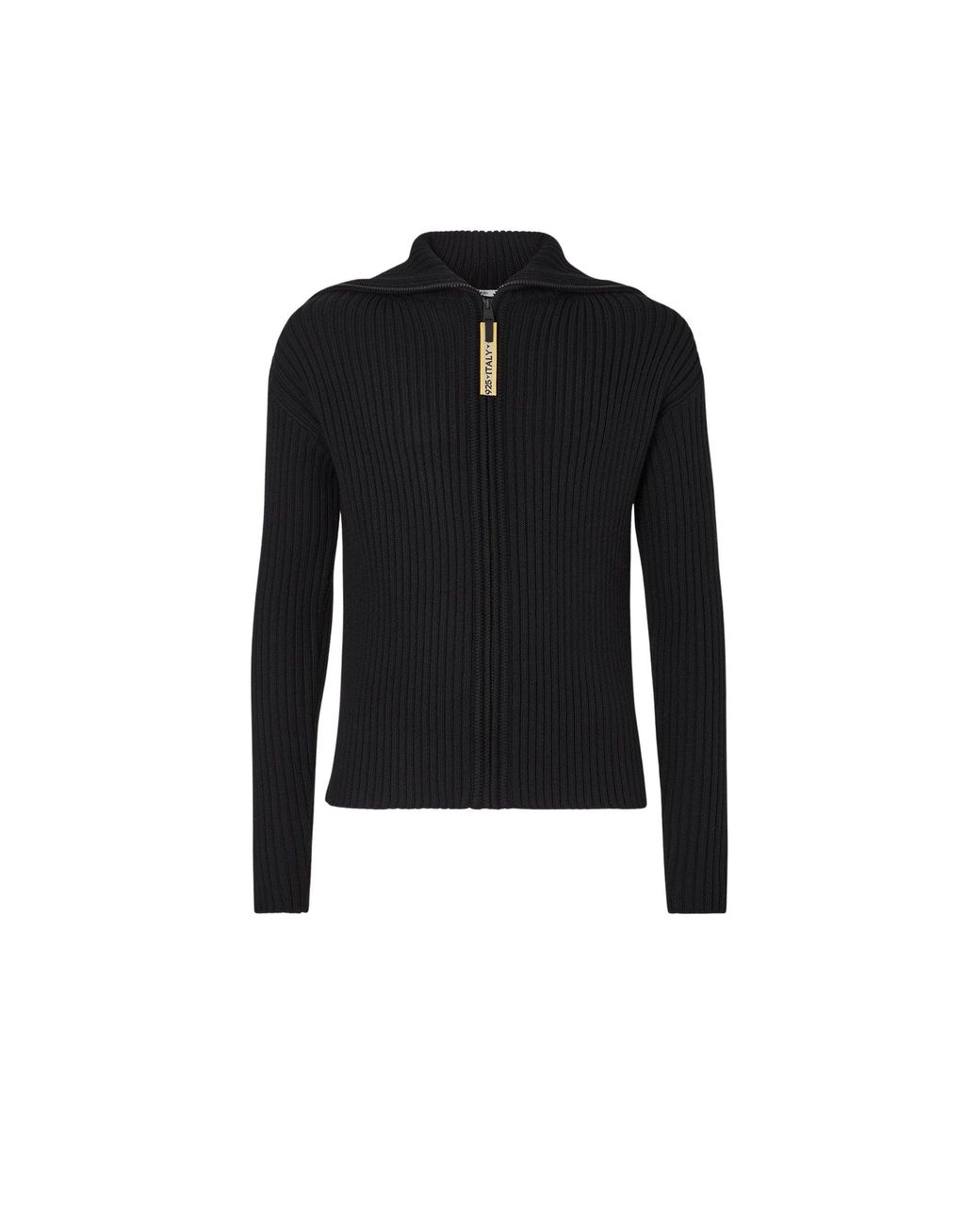 Fendi Black Wool Cardigan for men