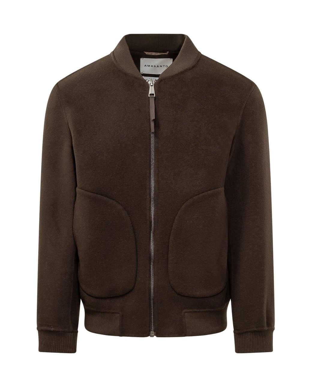 Amaranto Brown Bomber Jacket for men