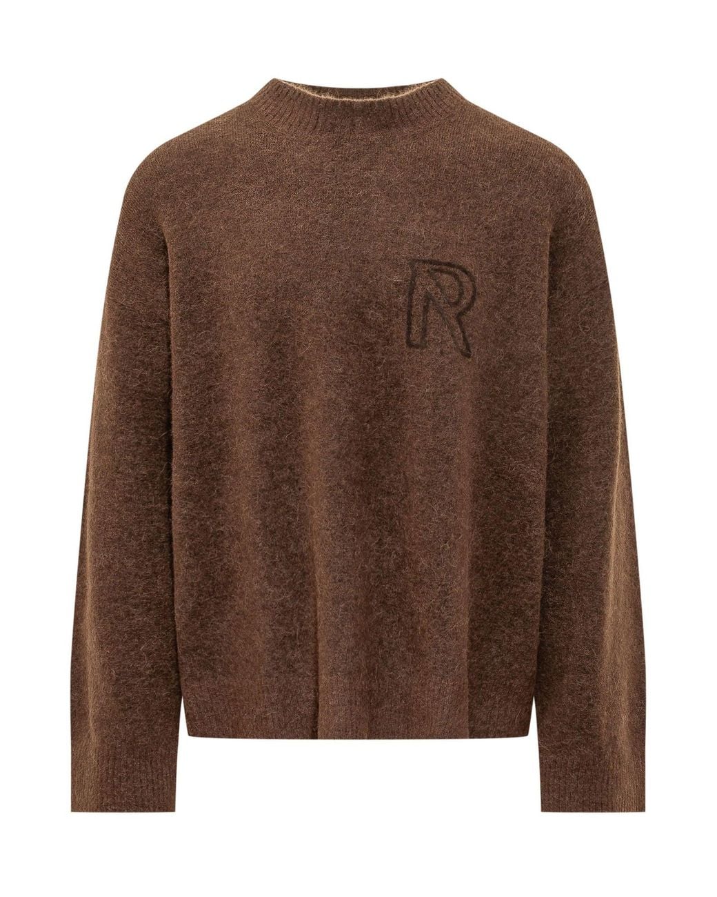 Represent Brown Logo Sweater