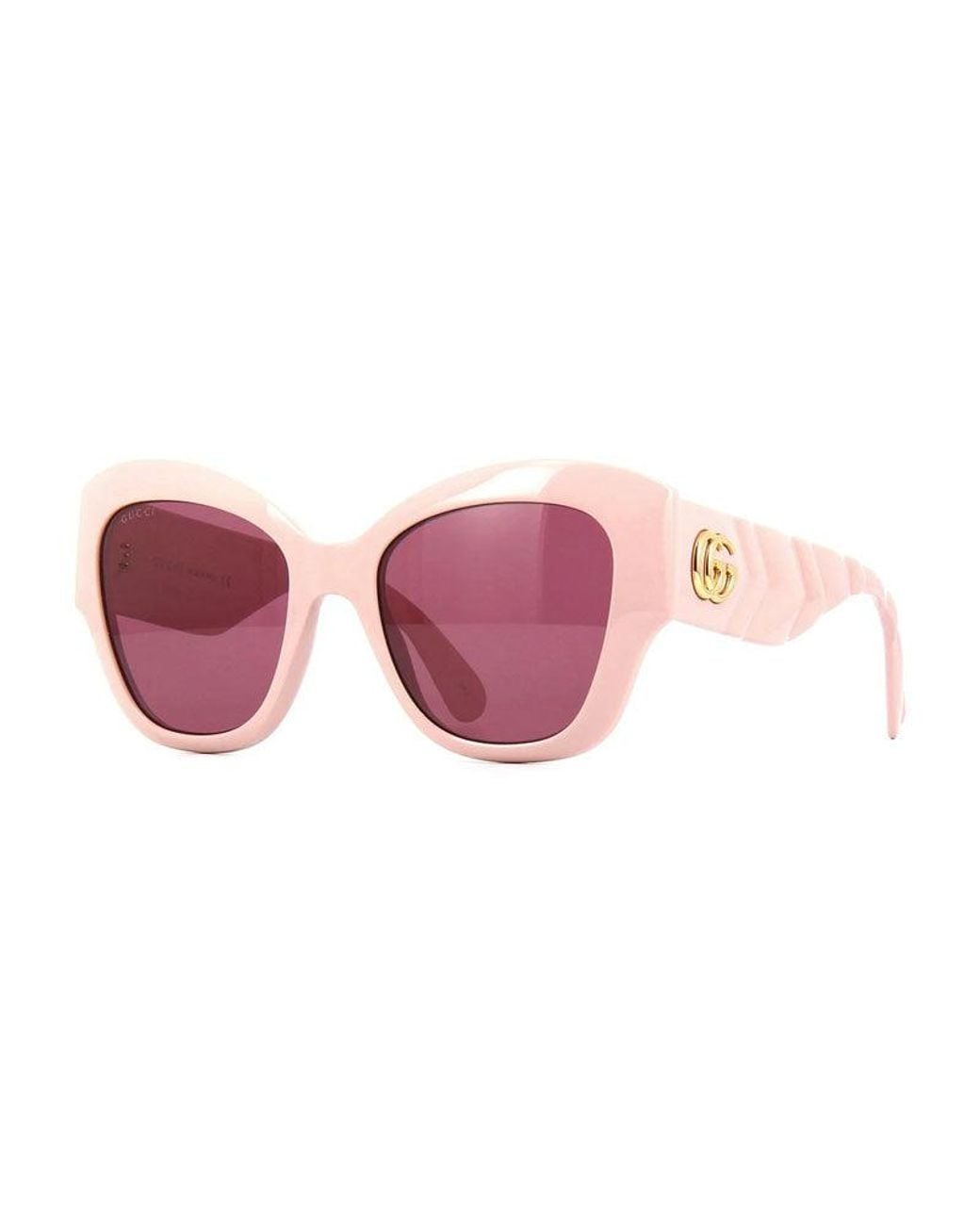 Gucci Pink Mini Sunglasses For