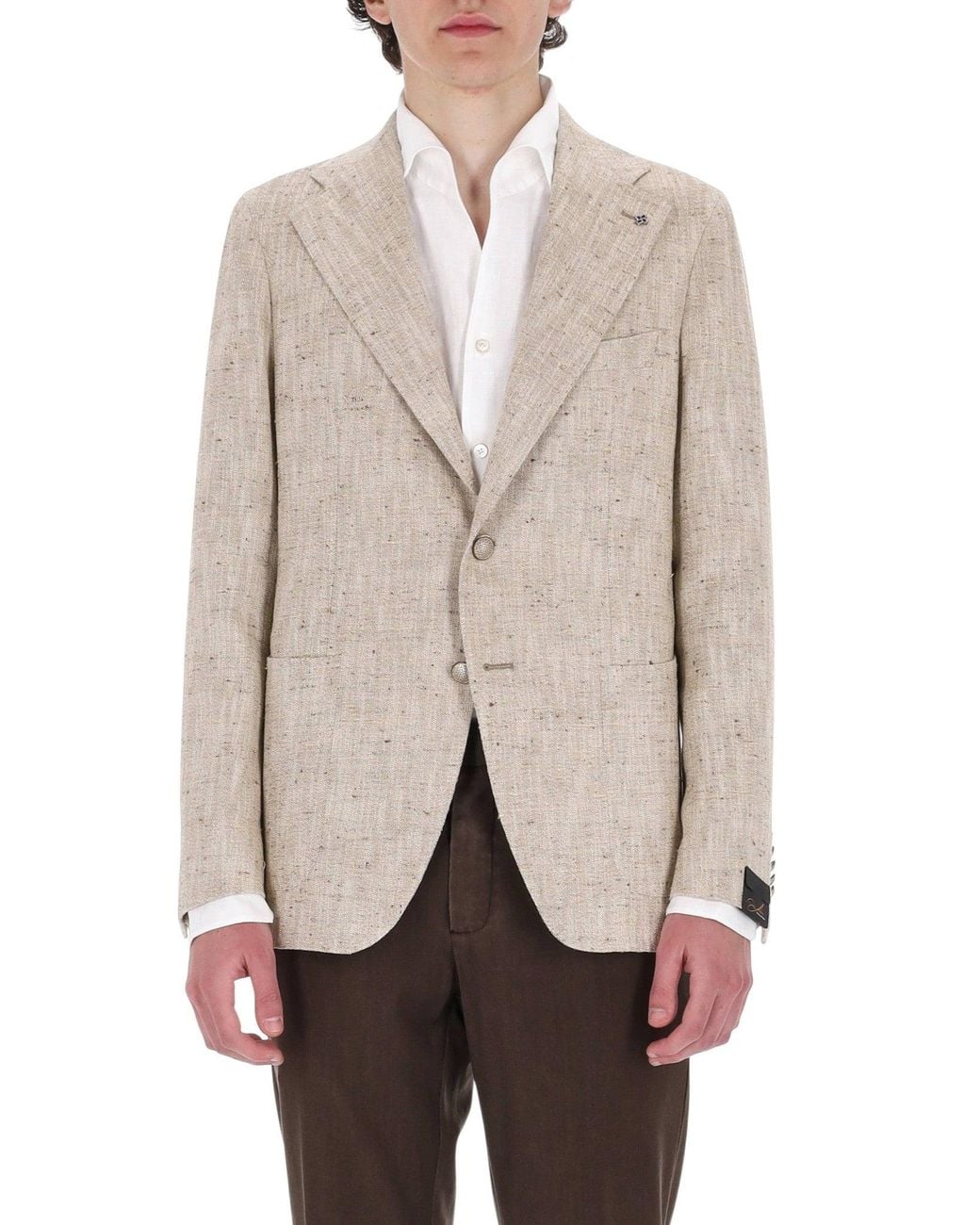 Tagliatore Natural Stylish Jacket for men