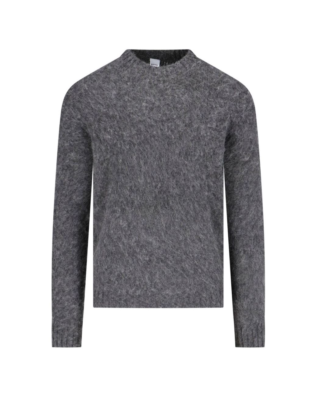 Aspesi Gray M183 Shetland Wool Sweater for men