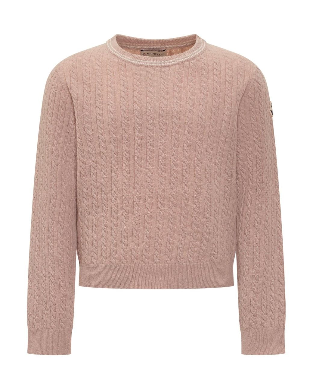 Moncler Pink Pullover Sweater