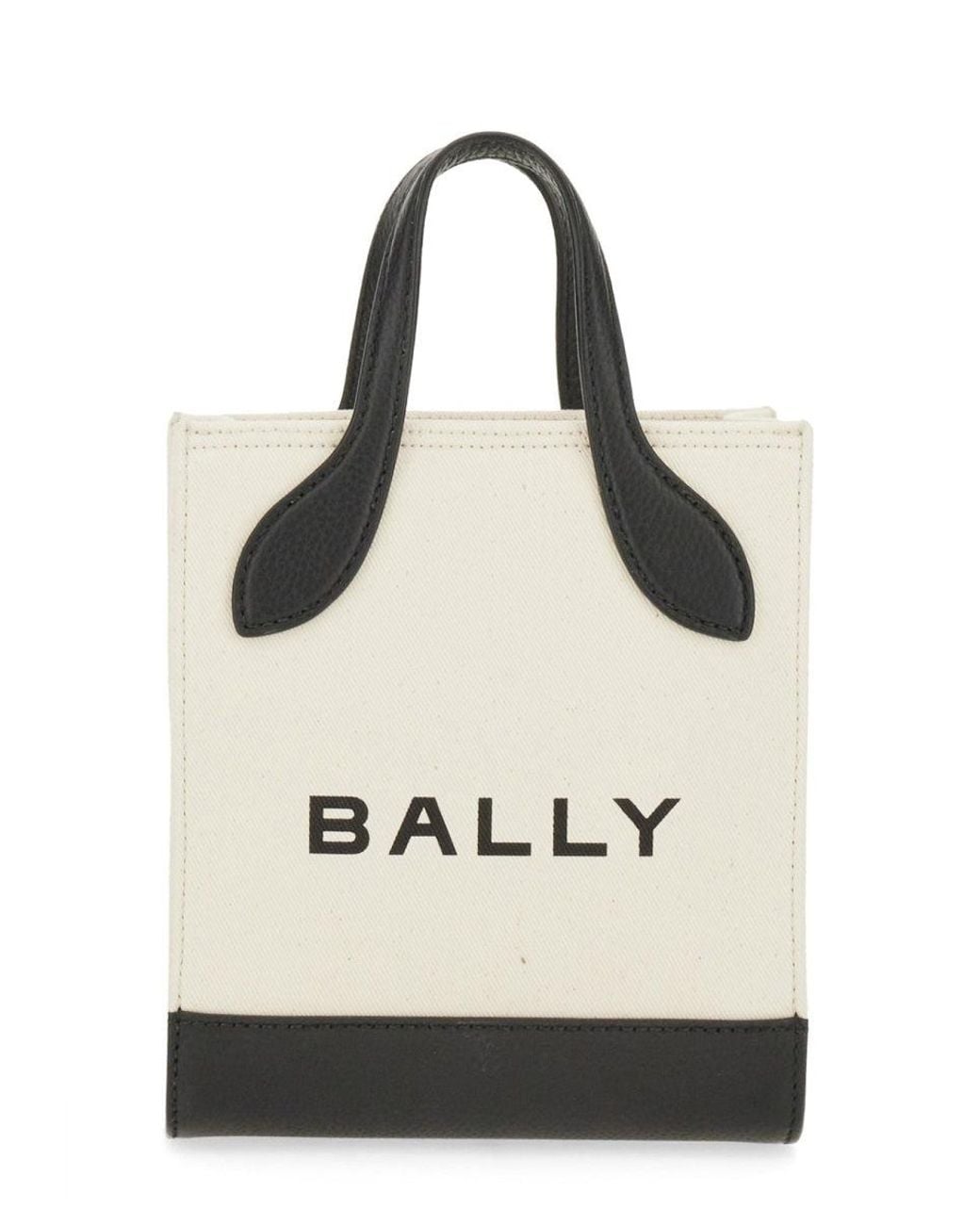 Bally Natural Sleek Logo Handbag