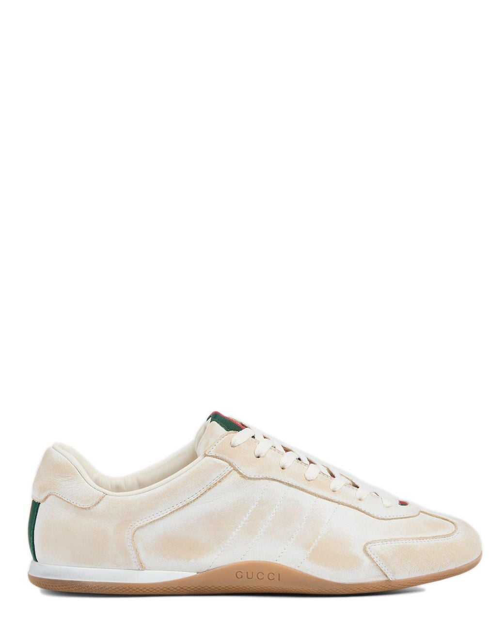 Gucci White Shift Trainers, Uk