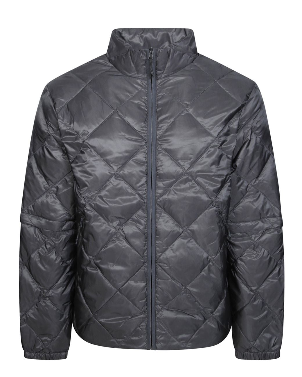 Hiking Patrol Gray Base Light Down Zip Jacket for men