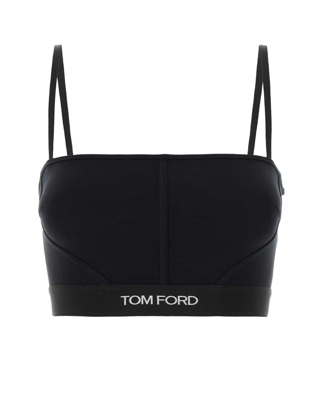 Tom Ford Black Stretch Modal Bra