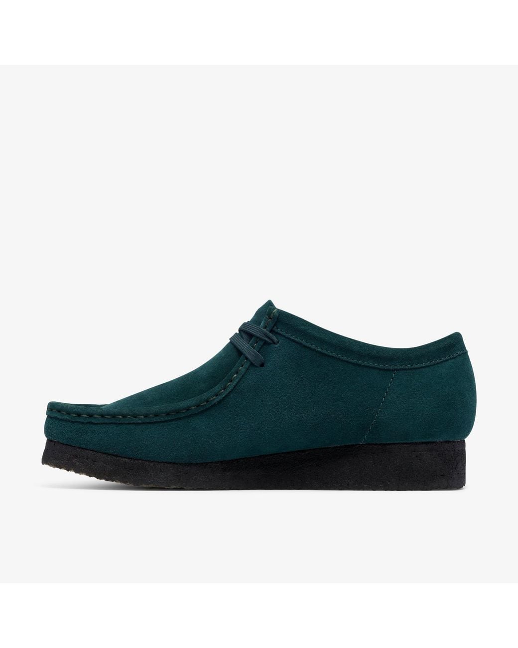 Clarks Blue Wallabee Suede Mini
