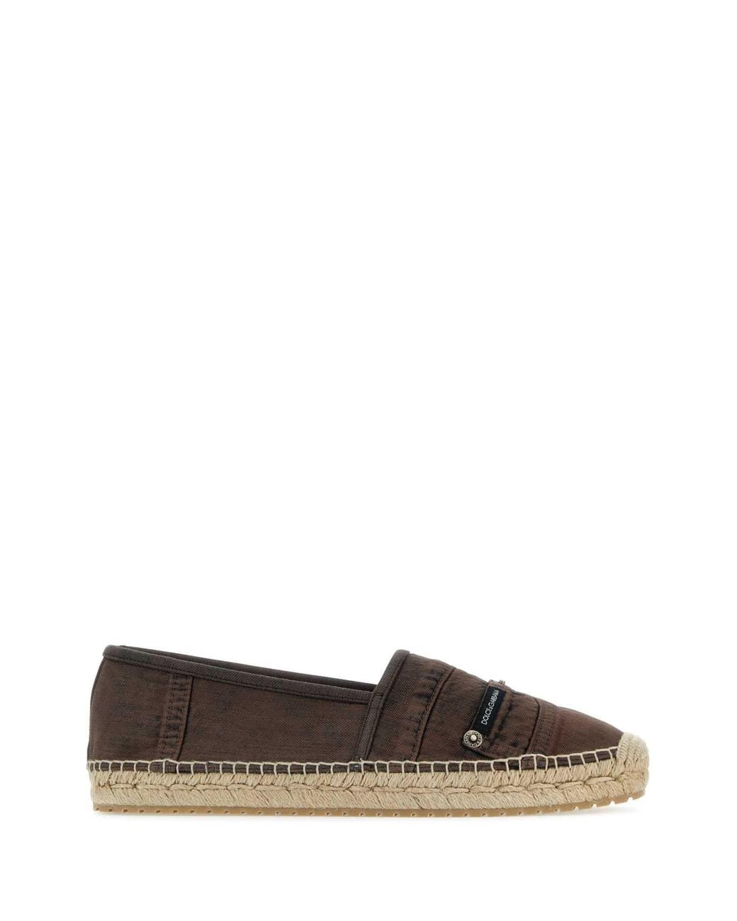 Dolce & Gabbana Brown Espadrilles for men