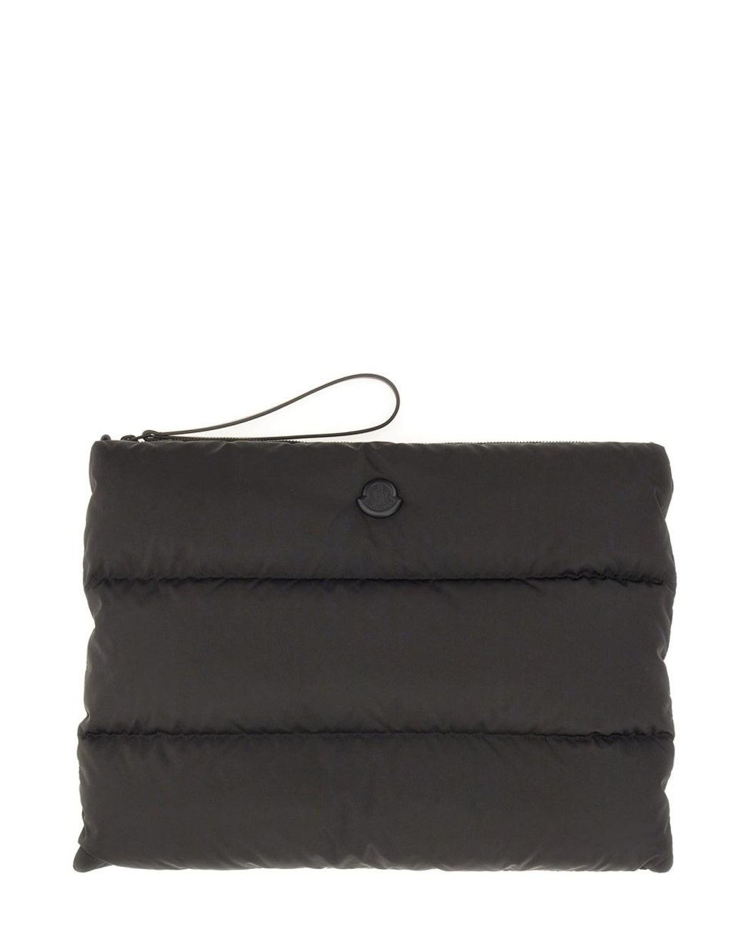 Moncler Black Computer Case "Caradoc" for men