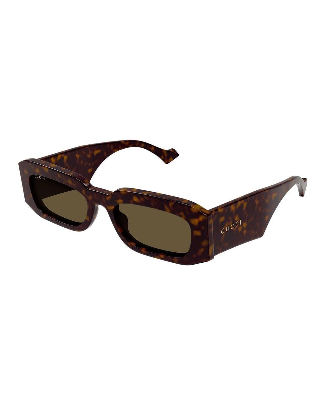 Gucci Brown Gg Mini Sunglasses for men