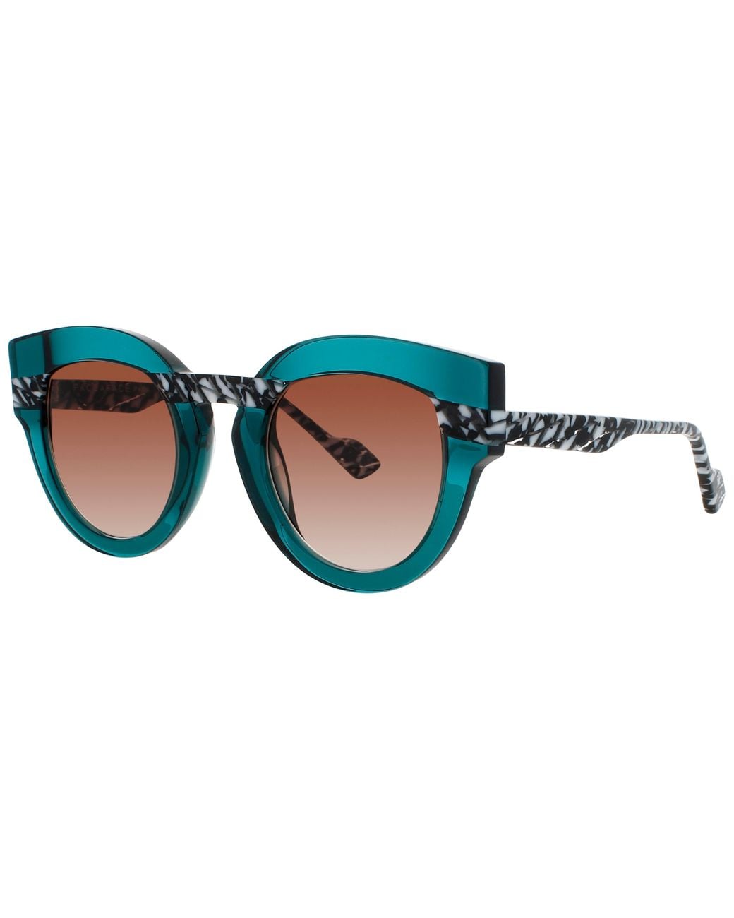 Face A Face Black Cat-Eye Sunglasses