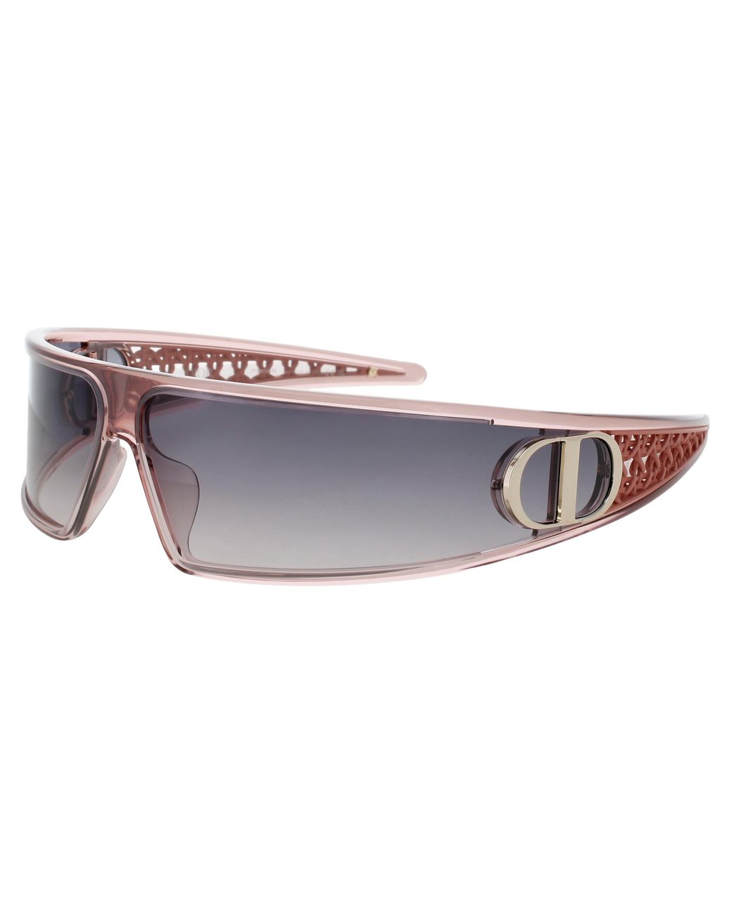 Dior Black Oversized Shield Sunglasses