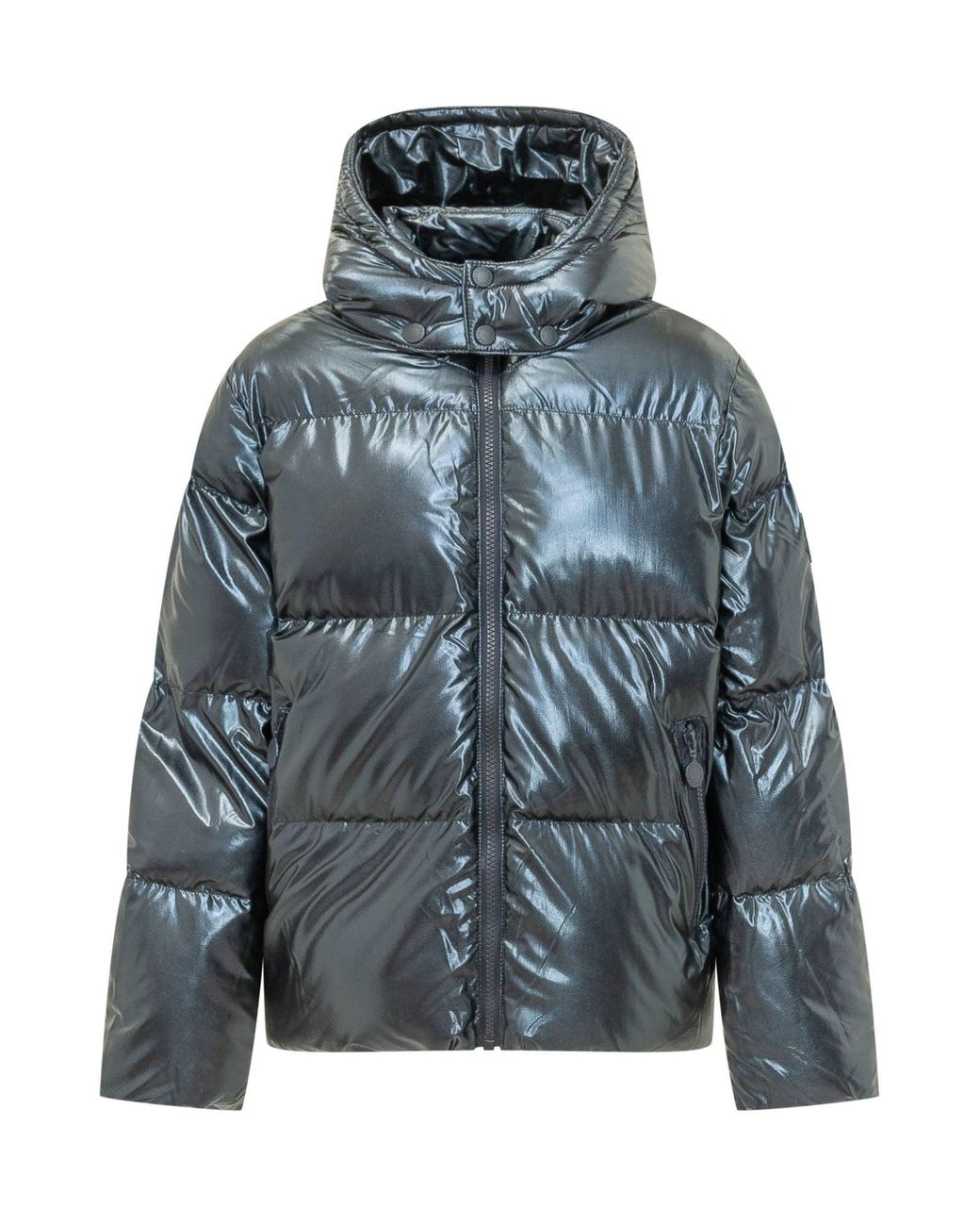 Stella McCartney Blue Kids Puffer Down Jacket