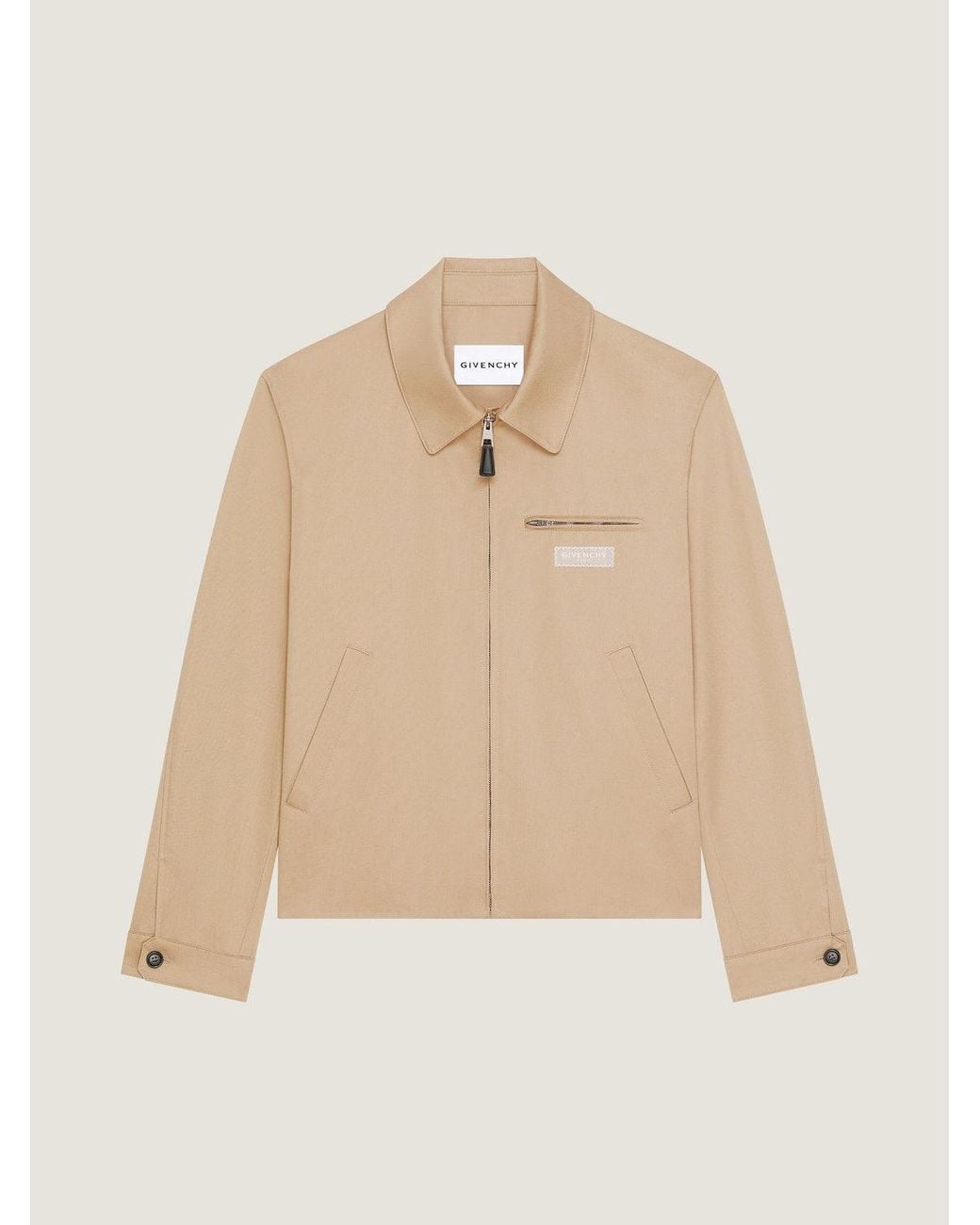 Givenchy Natural Harrington Jacket for men