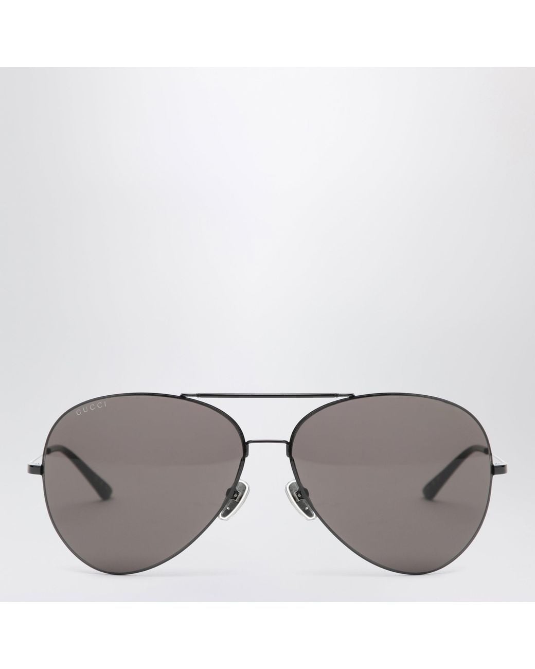 Gucci Gray Pilot Sunglasses for men