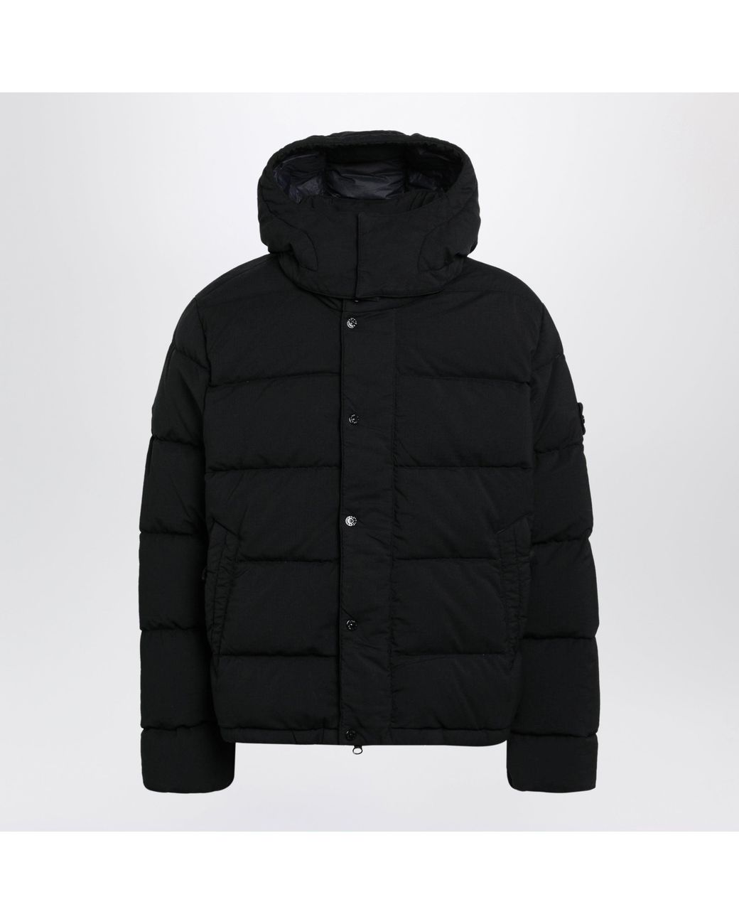 Stone Island Black Ghost Down Jacket for men