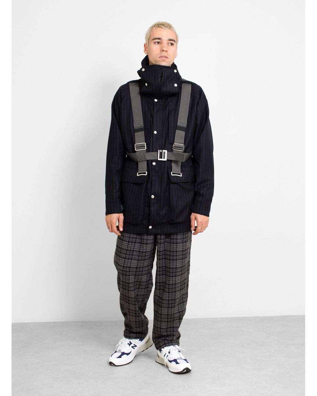 Mountain Research A.m. Jacket Navy in Blue for Men | Lyst