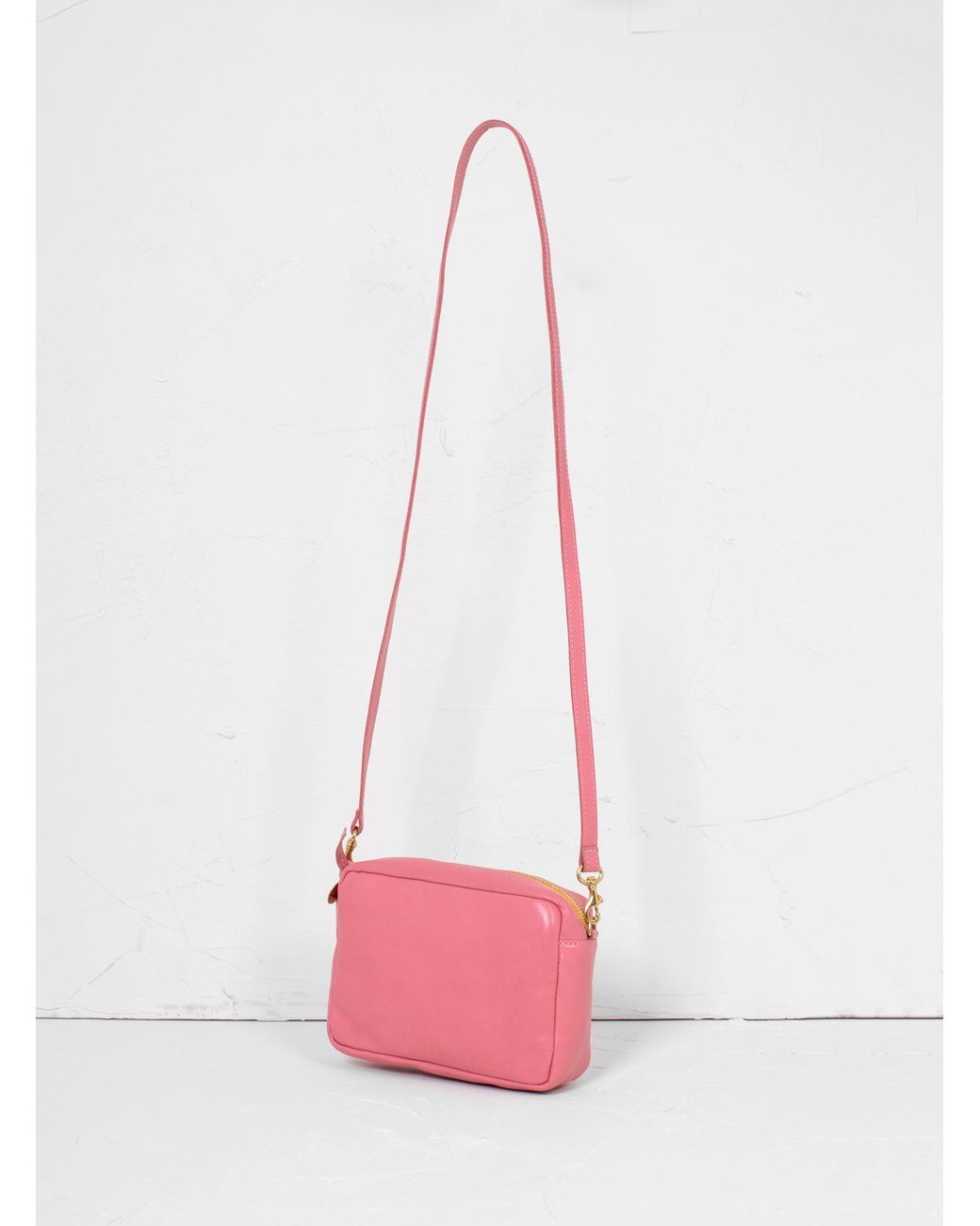 Clare V. Leather Tote Bag - Pink Totes, Handbags - W2436556
