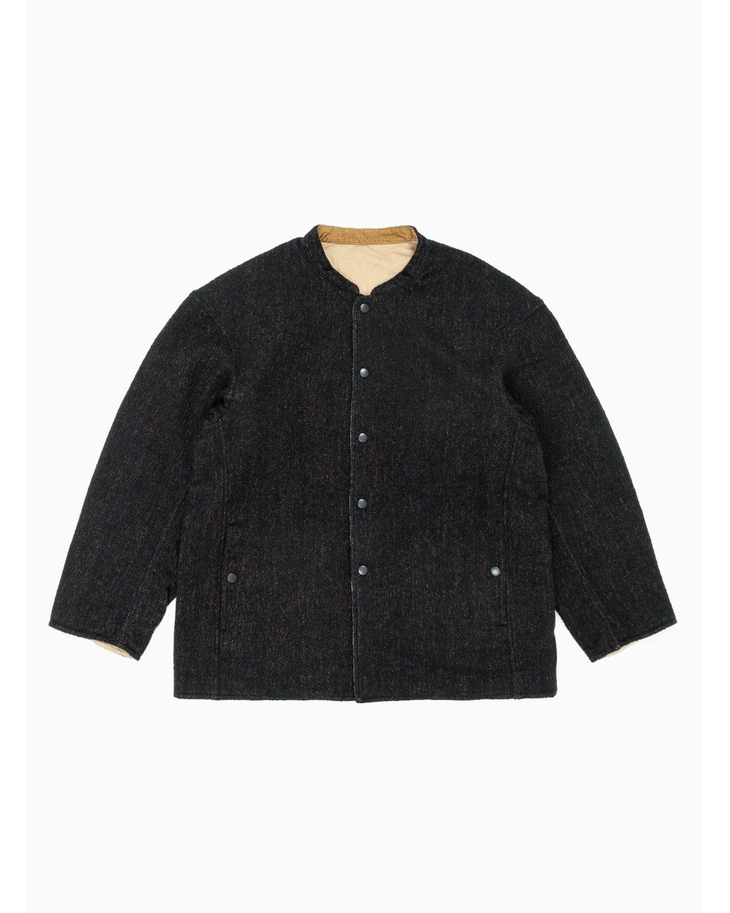 Nanamica Reversible Insulation Jacket Navy Beige in Black for