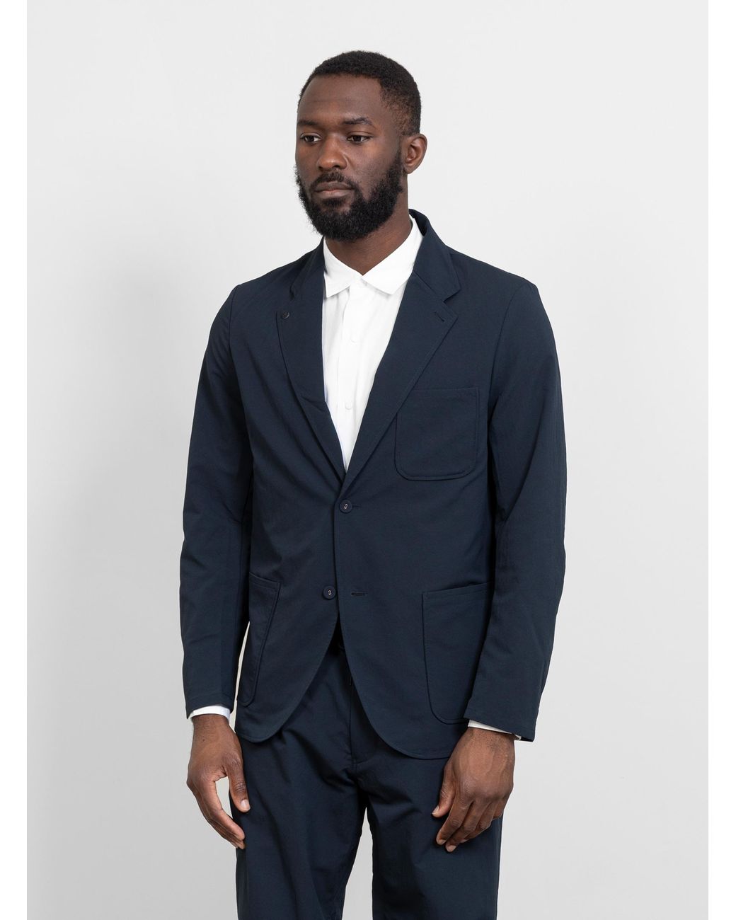 Nanamica Alphadry Club Jacket Navy in Blue for Men | Lyst Canada