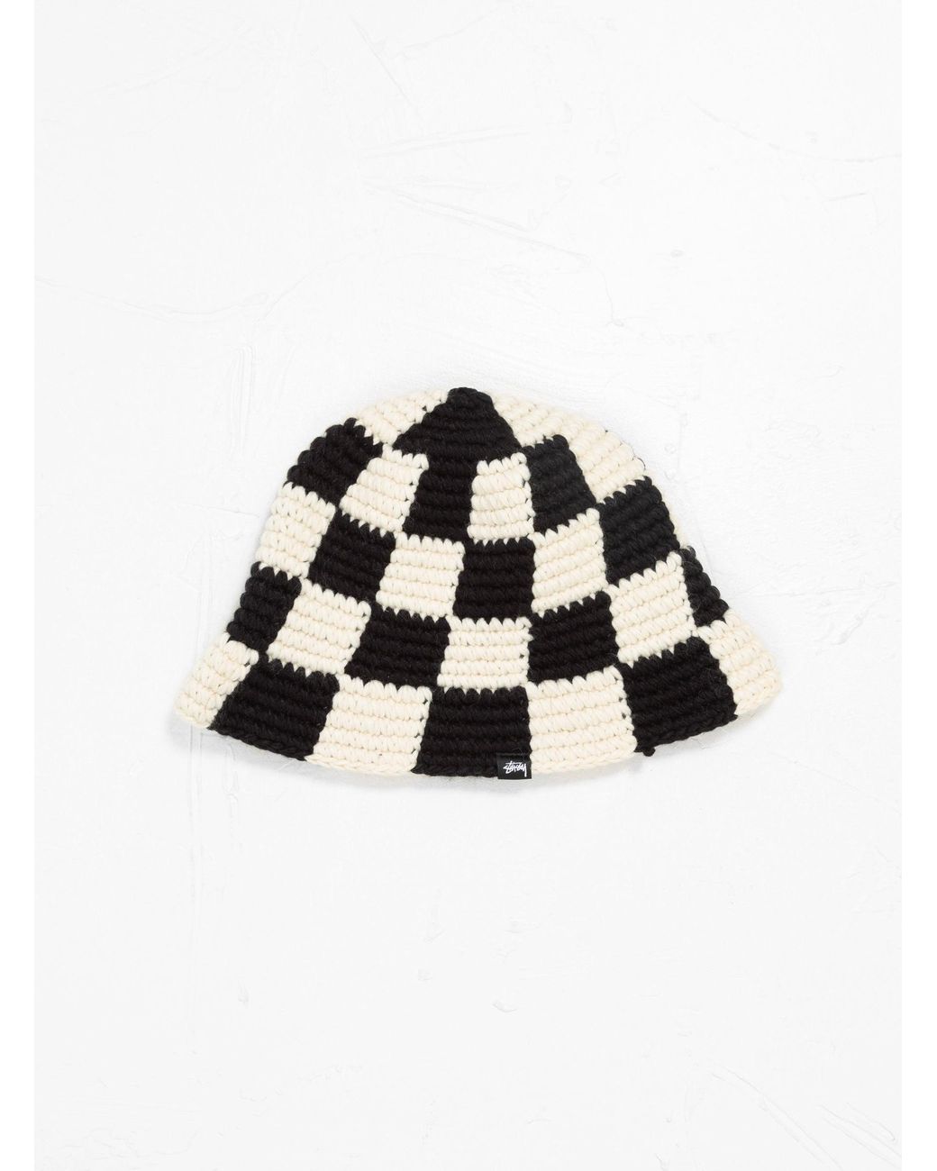 Stussy Bucket Hat Checker Knit [520] - 帽子