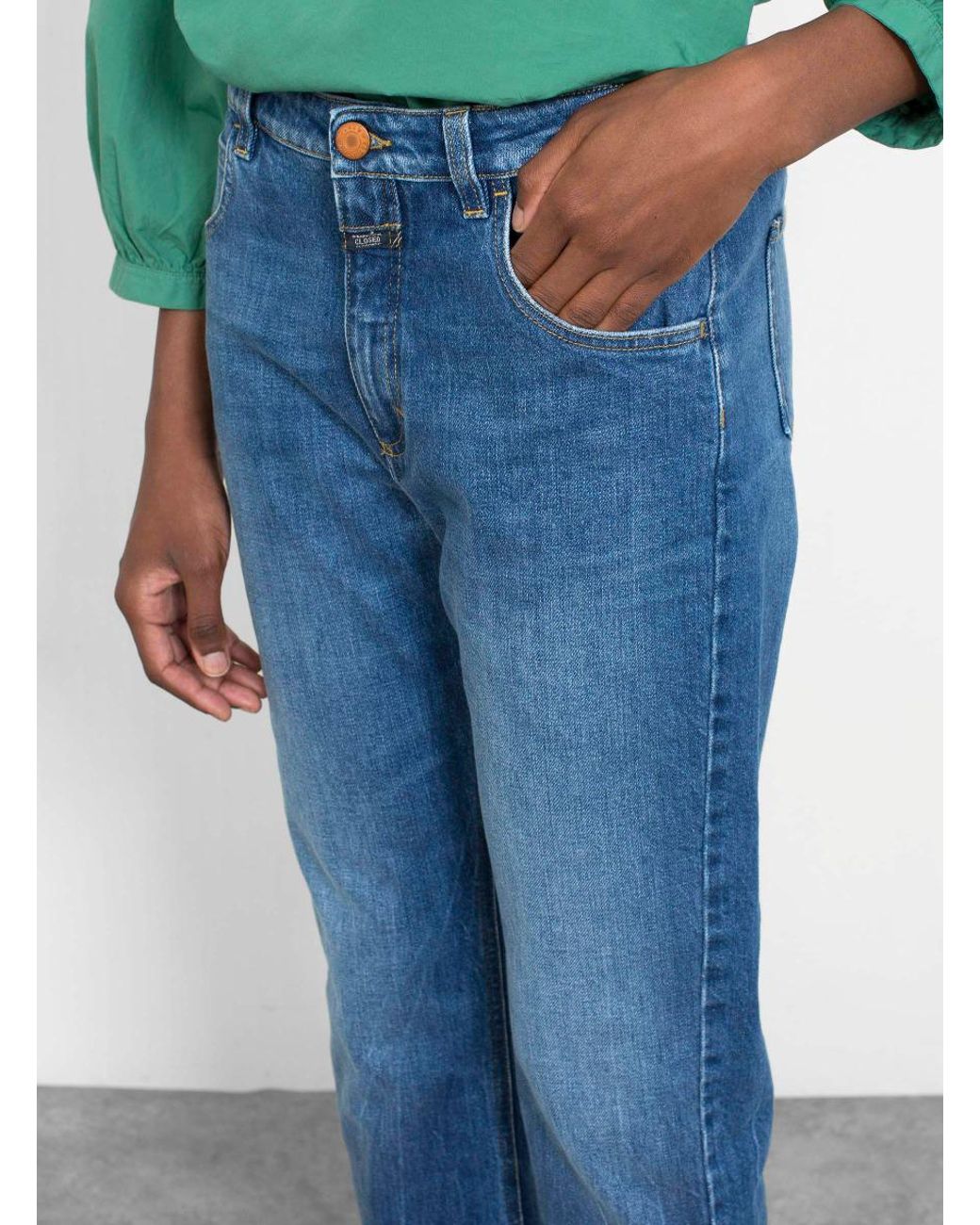 Closed Heartbreaker Relaxed Jeans in Blue | Lyst