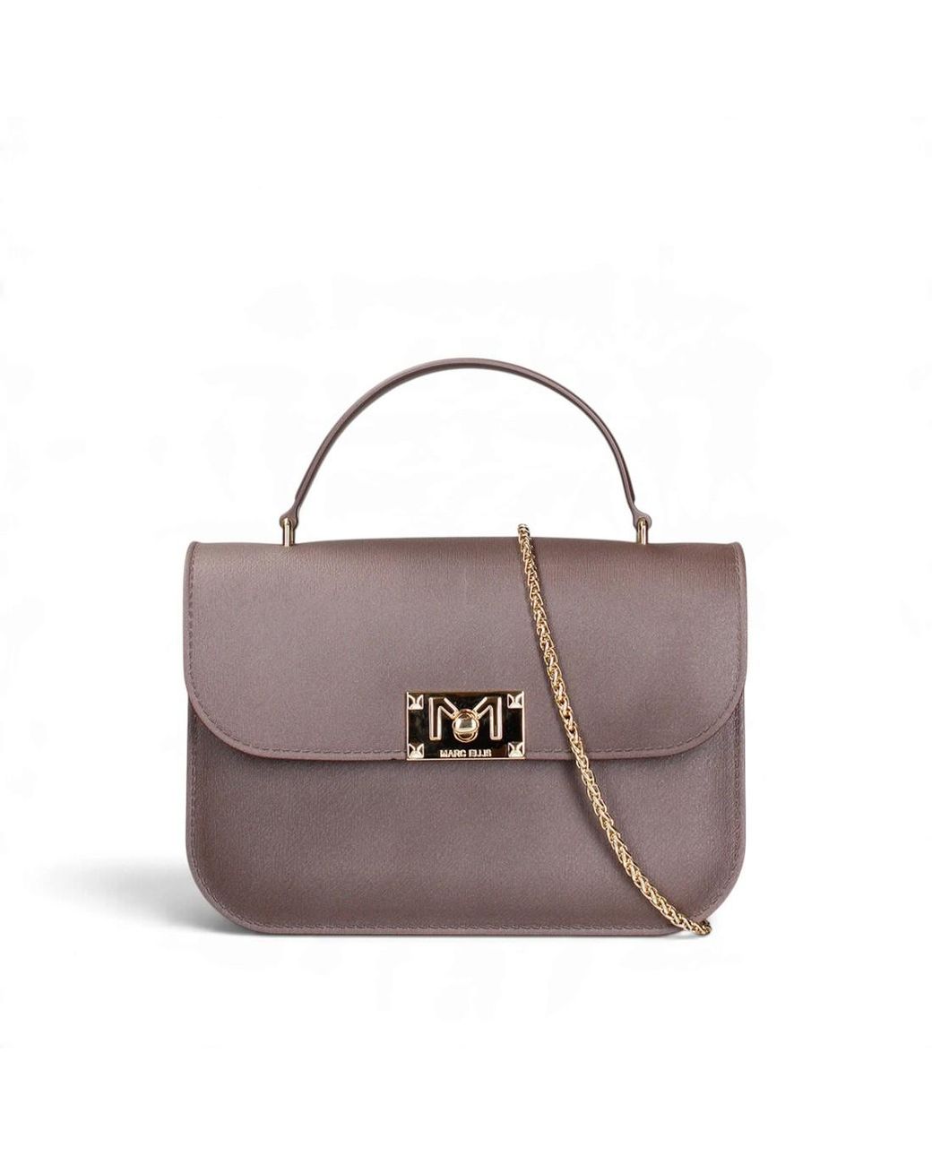 Borsa A Mano Flat Ear M di Marc Ellis in Purple