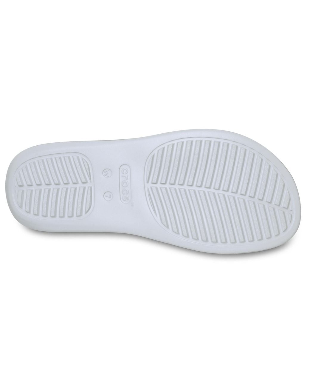 CROCSTM Black Getaway Metallic Platform Toe Loop