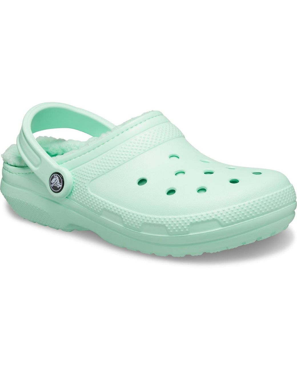 Crocs™ Neo Mint / Neo Mint Classic Lined Clog in Green | Lyst