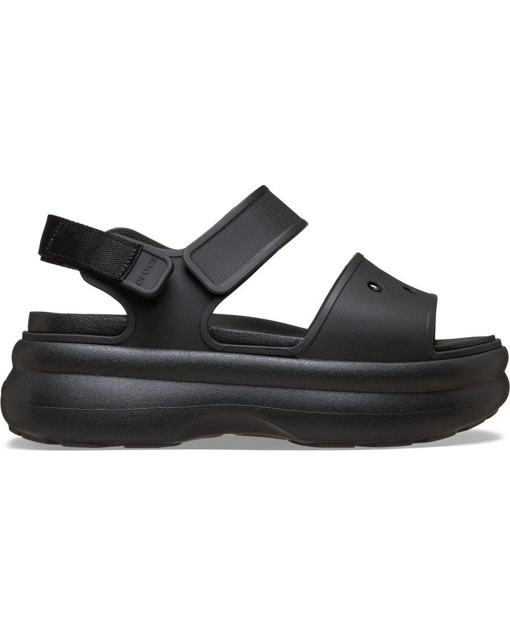 CROCSTM Black Soho Y-Strap Sandal