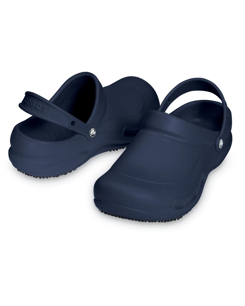 bistro crocs on sale on Crocs Navy Blue Bistro Work Shoes Lyst