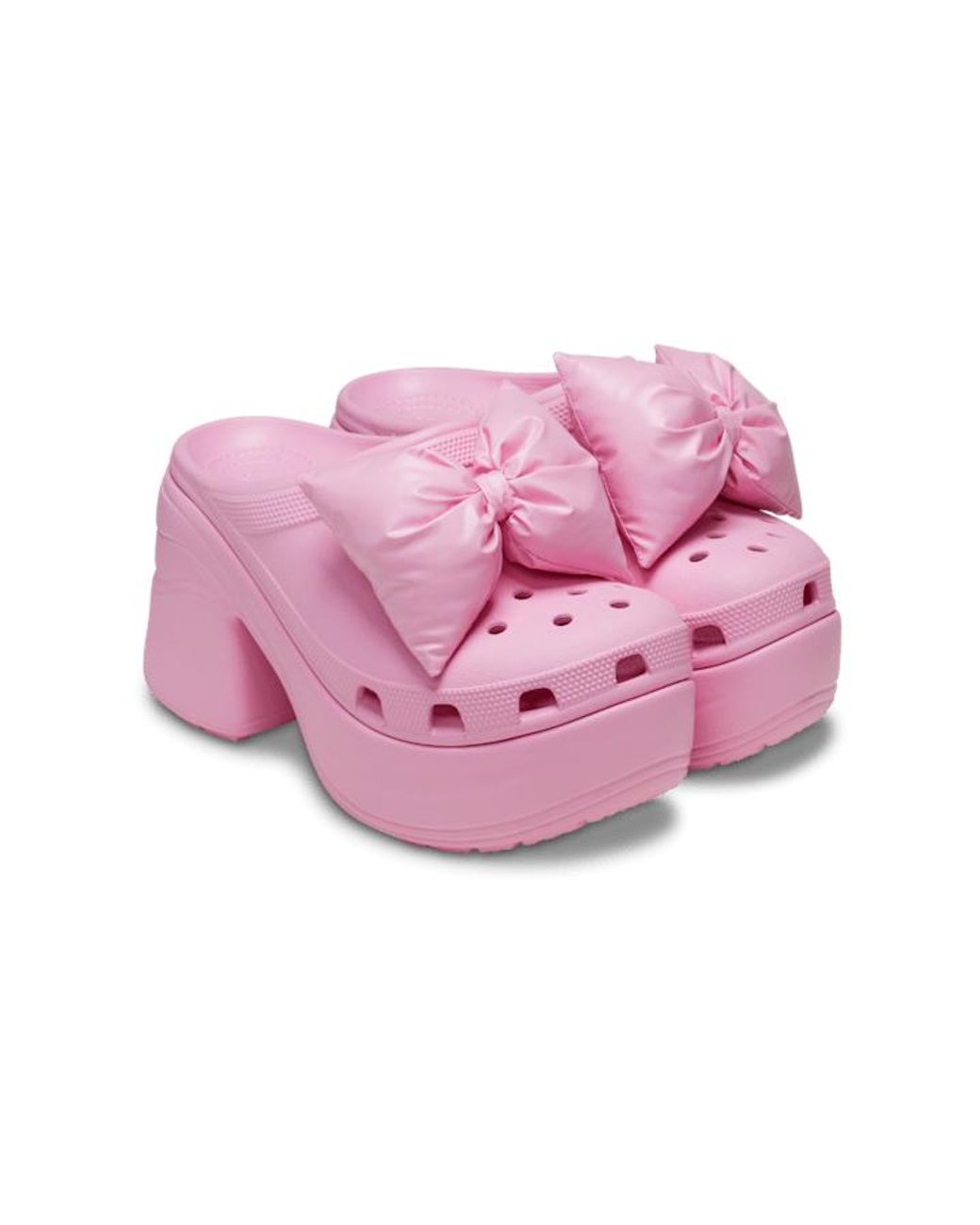 Crocs Siren Bow Clog 24cm ピンク crocs クロックス サイレン ボウ クロッグ SIREN BOW CLOG PINK TWEED