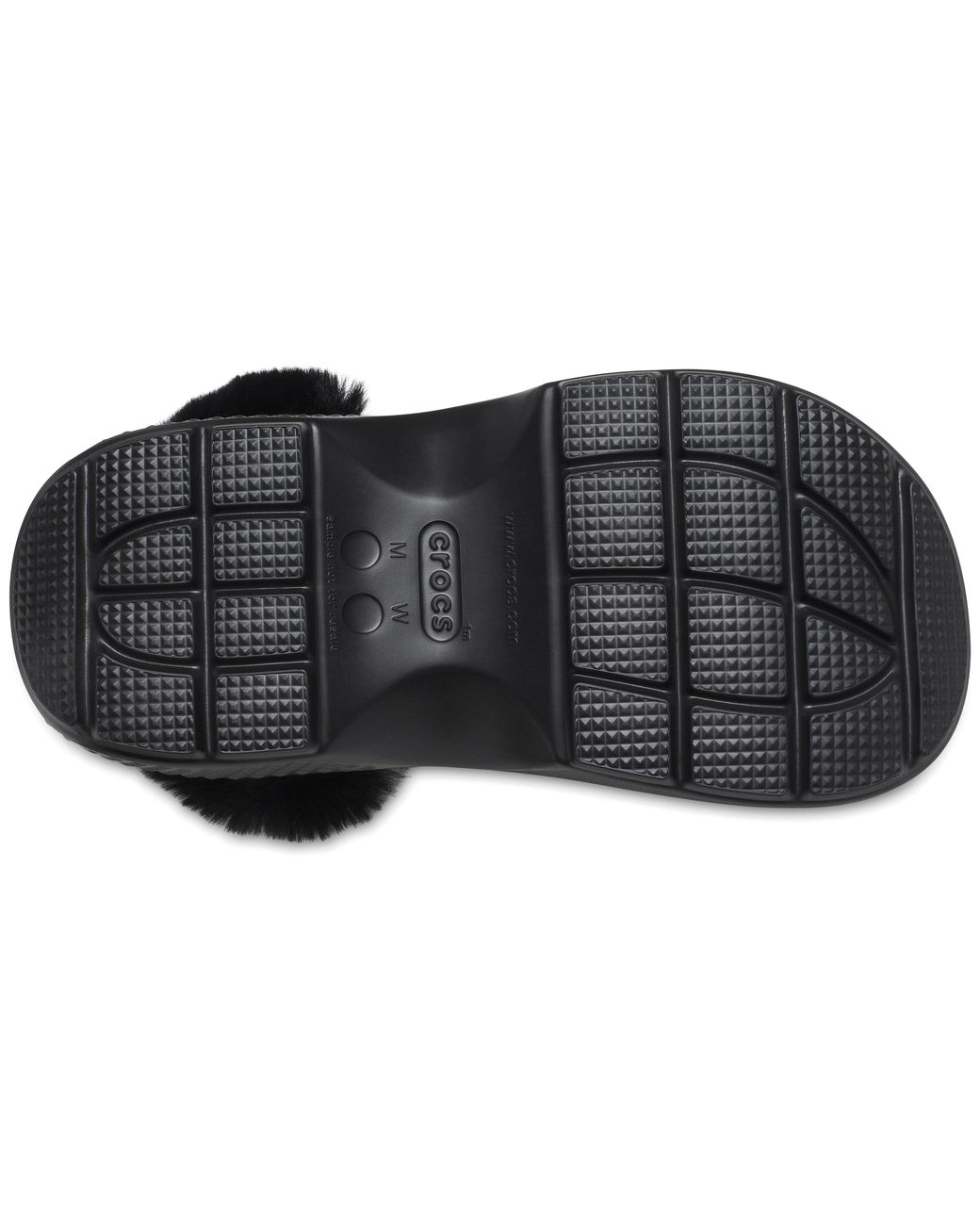 CROCSTM Black Stomp Lined Clog