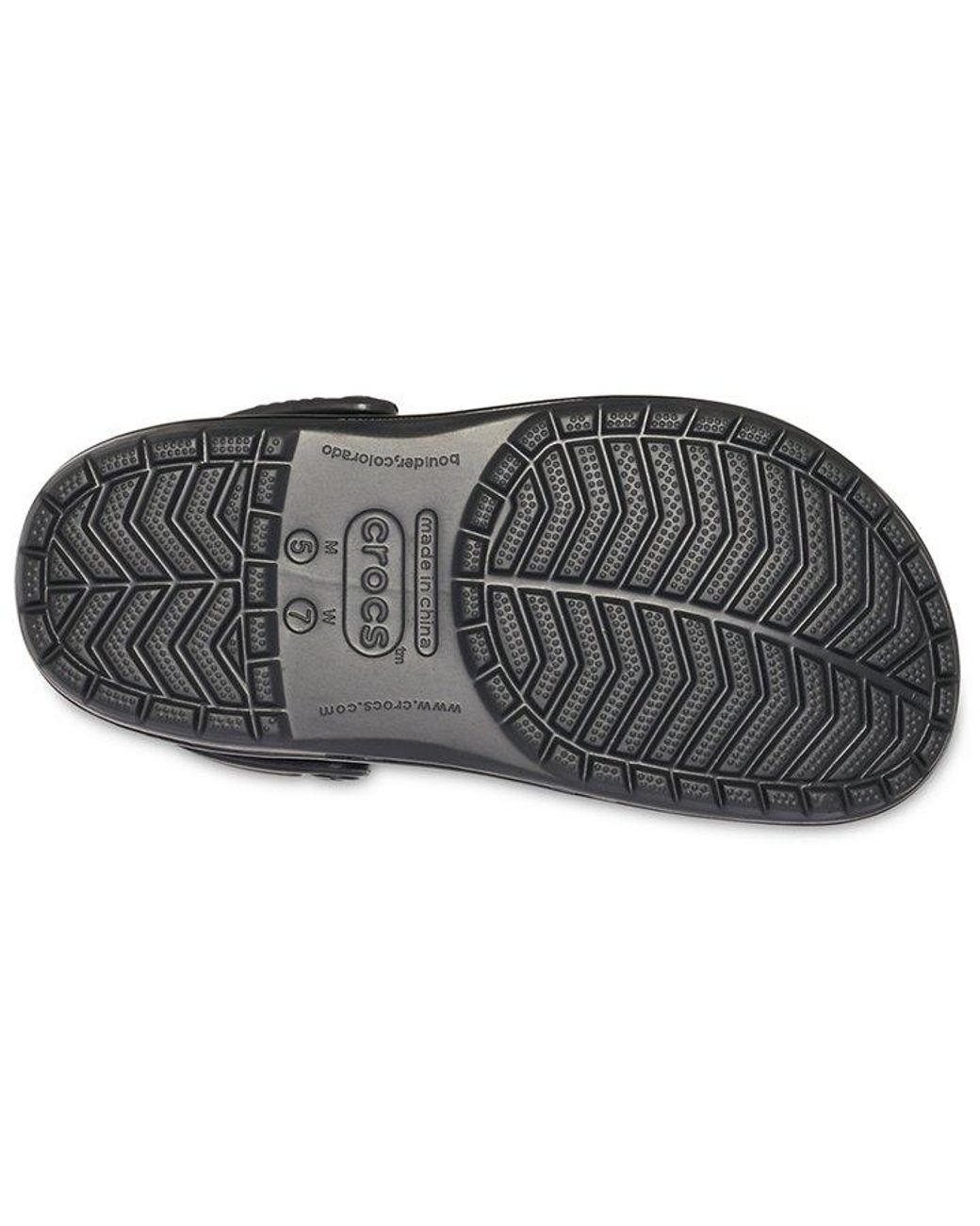 Crocs™ Crocband Glitter Clog in Black | Lyst