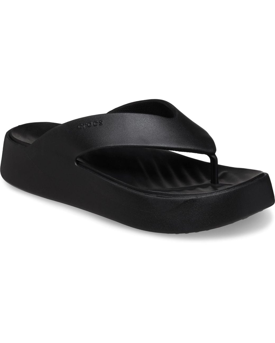 CROCSTM Black Getaway Platform Flip