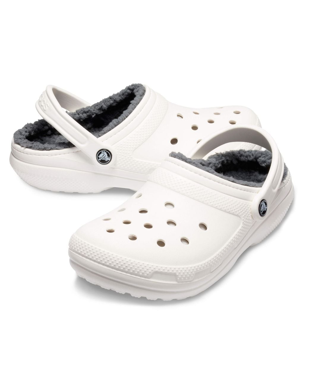 CROCSTM Black Classic Lined Clog