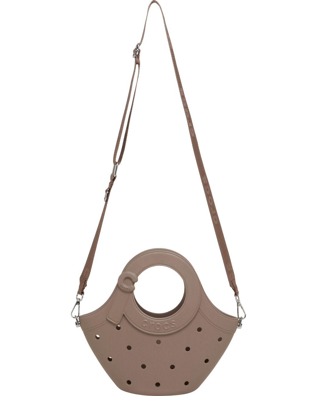 CROCSTM Black Small Handle Tote