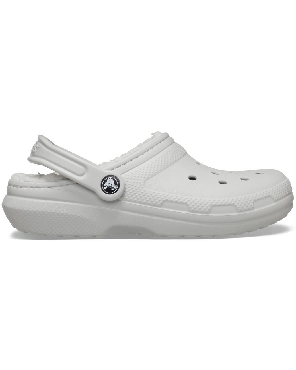CROCSTM Black Classic Lined Clog; Atmosphere