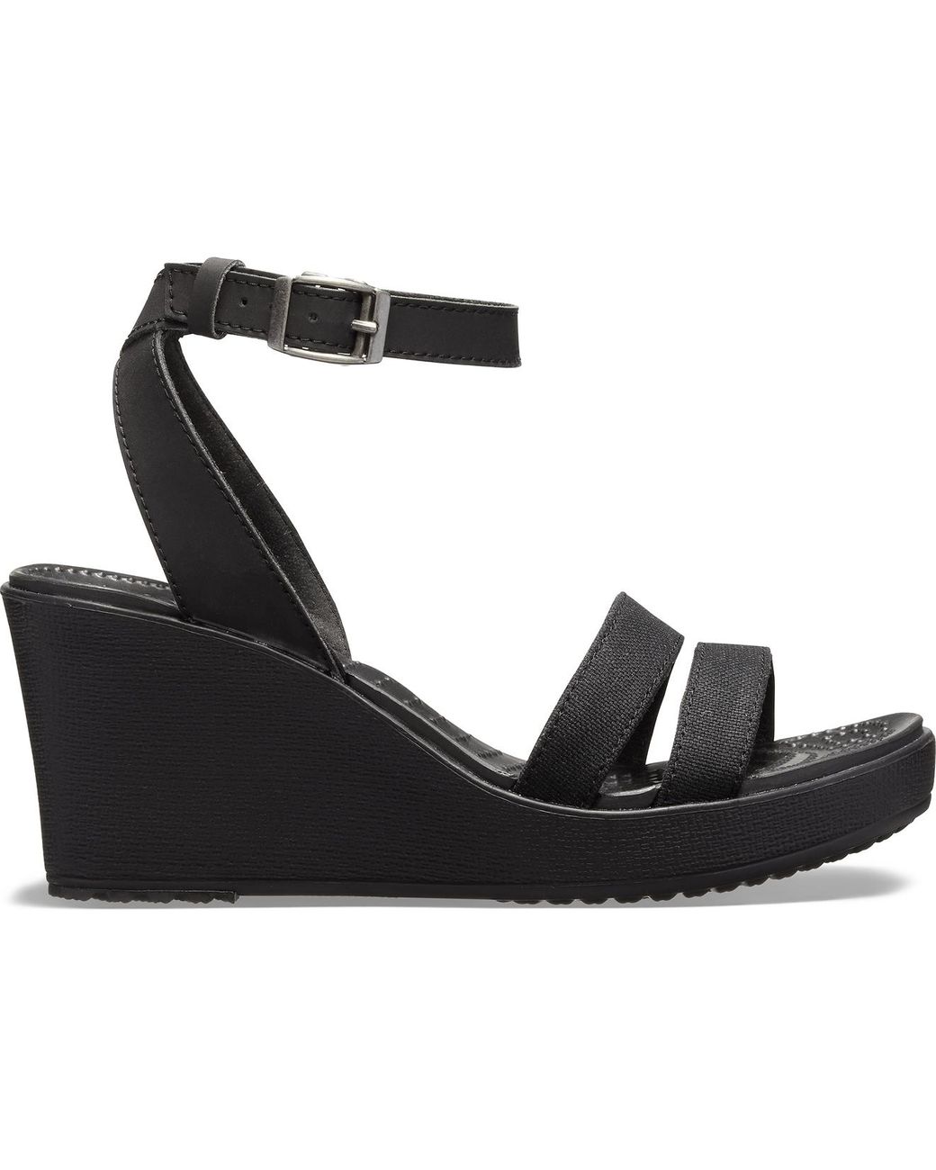 crocs leigh sandal wedge