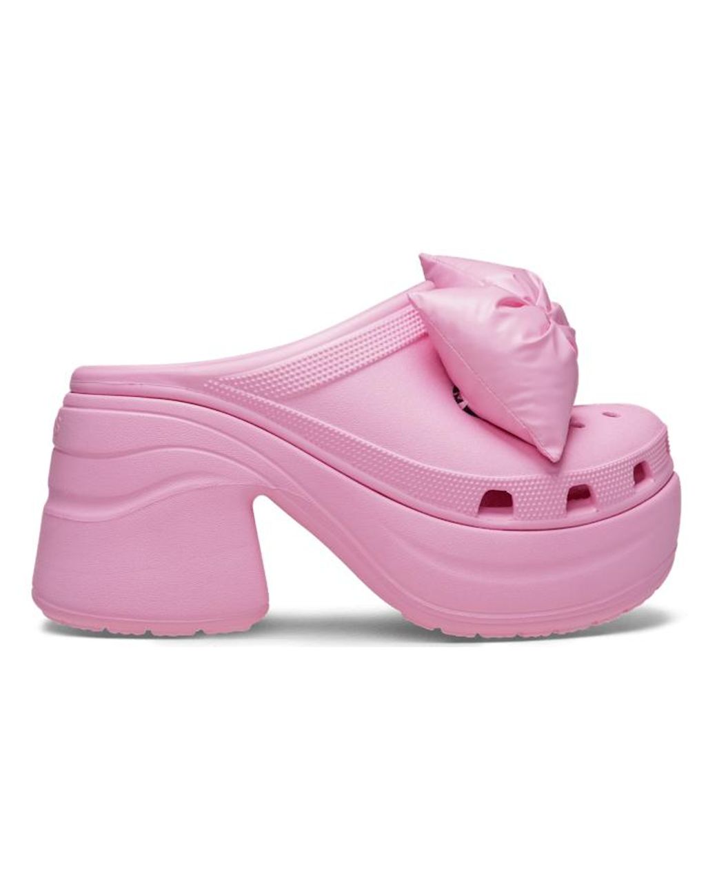 Crocs™ Siren Bow Clog in Pink | Lyst Crocs™ Siren Bow Clog in Pink | Lyst