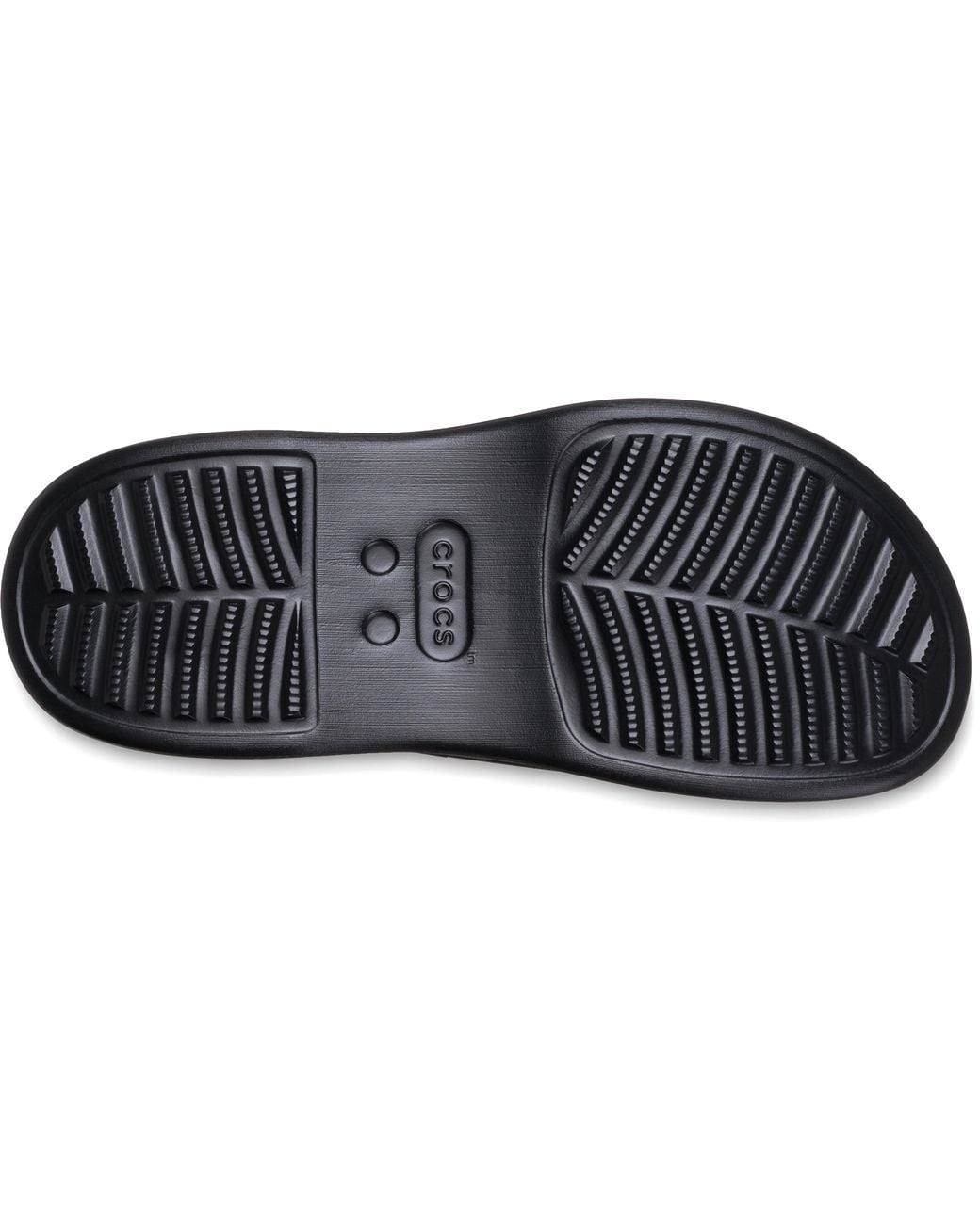 CROCSTM Black Dylan Notched Clog