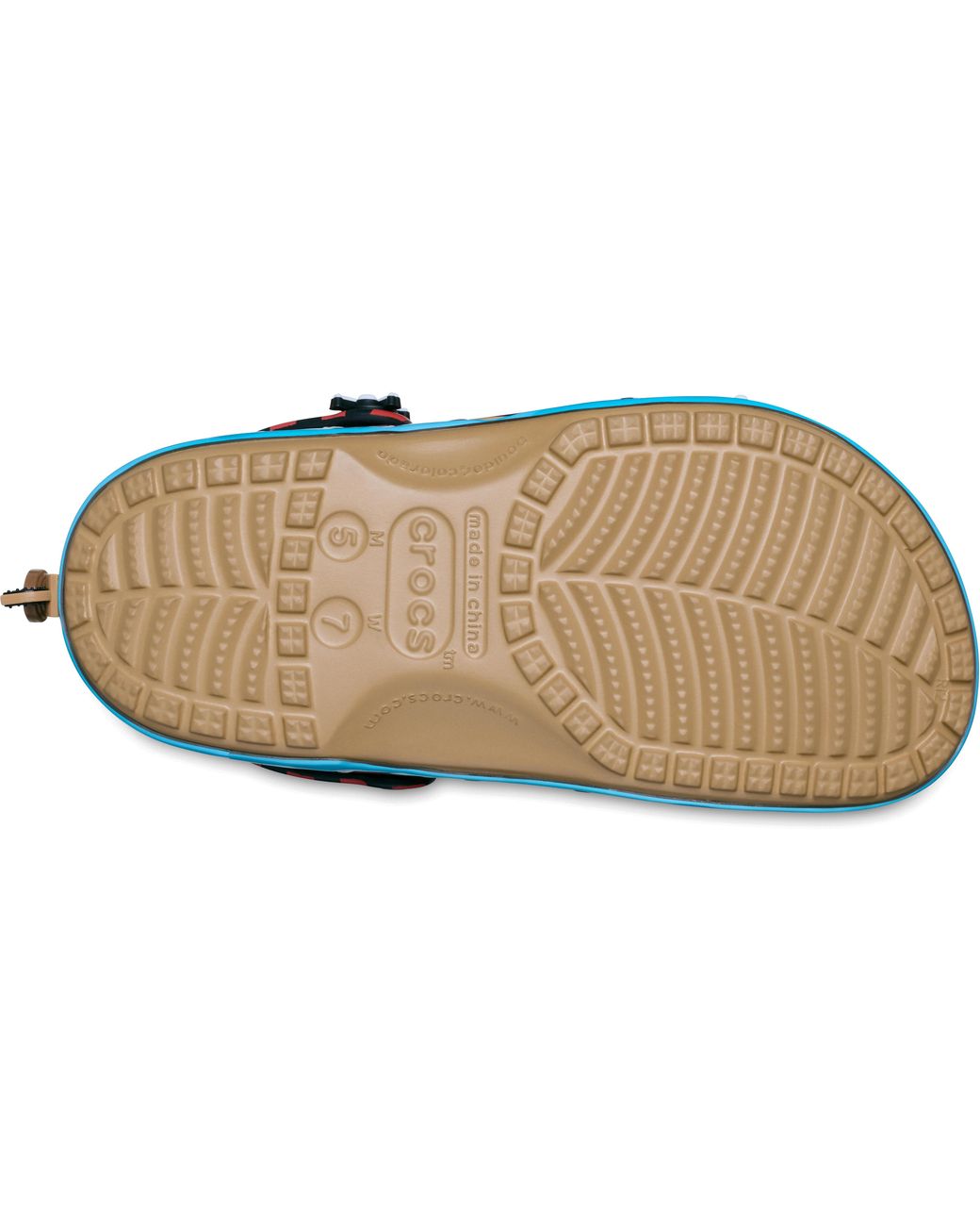 CROCSTM Black One Piece Thousand Sunny Classic Clog; Multi