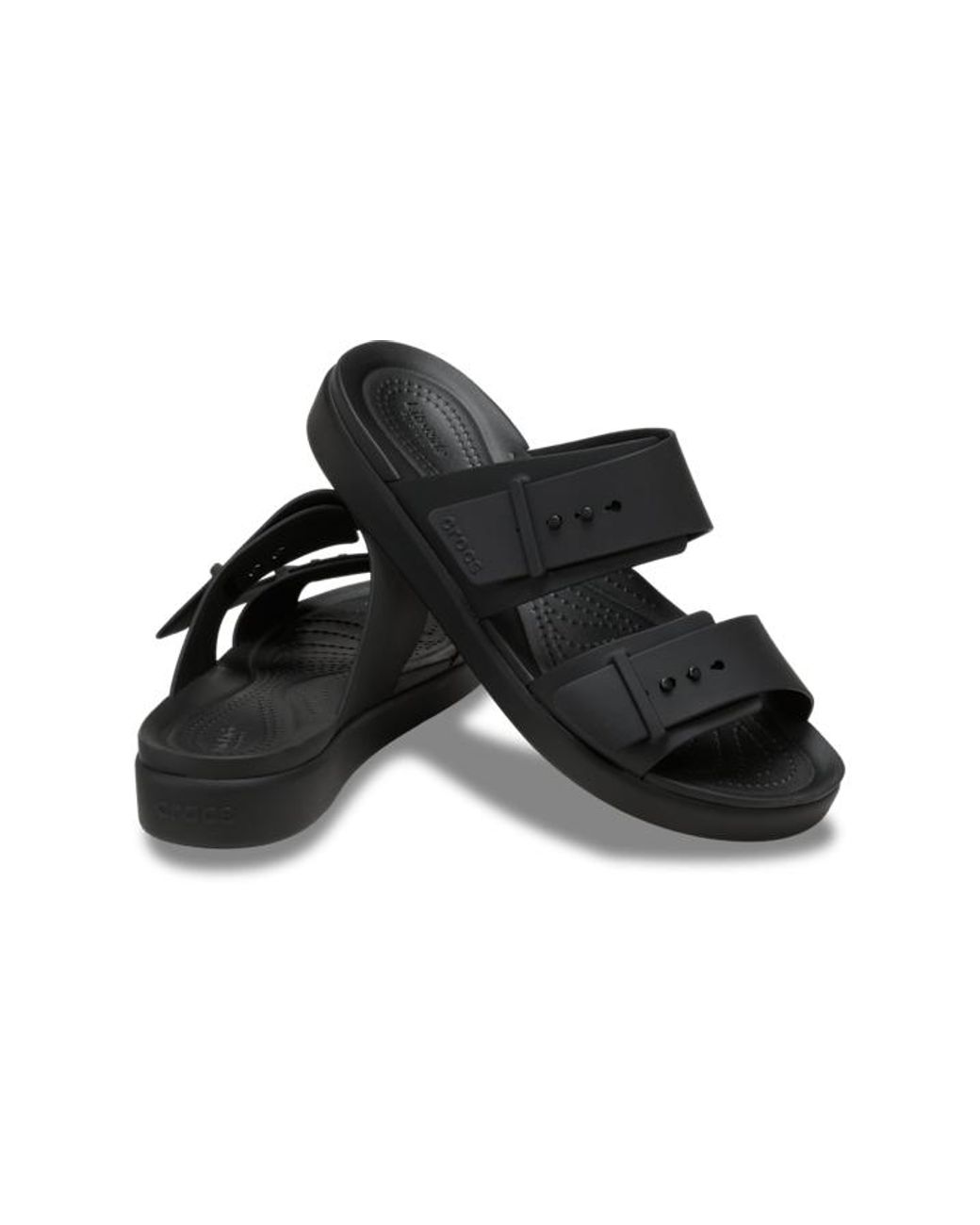 CROCSTM Black Brooklyn Buckle Low Low