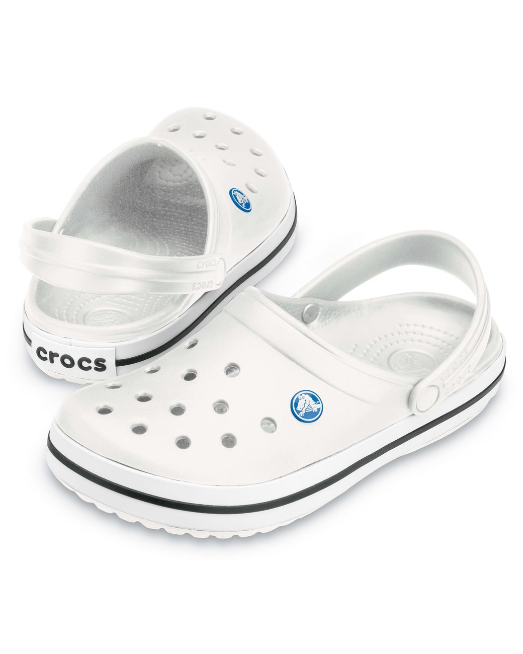 CROCSTM Black Crocband Clogs