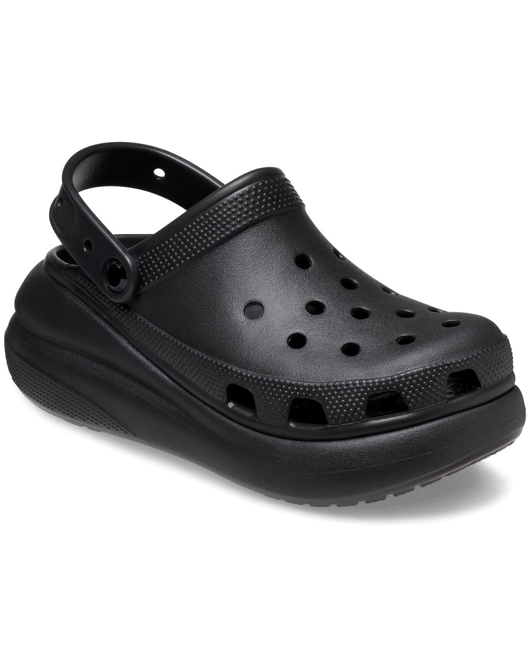 CROCSTM Black Crush Clog