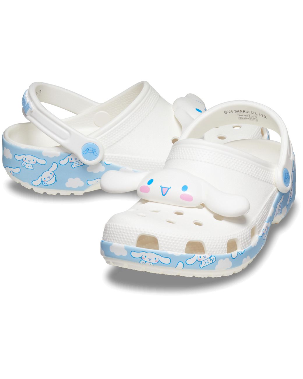 CROCSTM Black Adult Classic Hello Kitty Clog