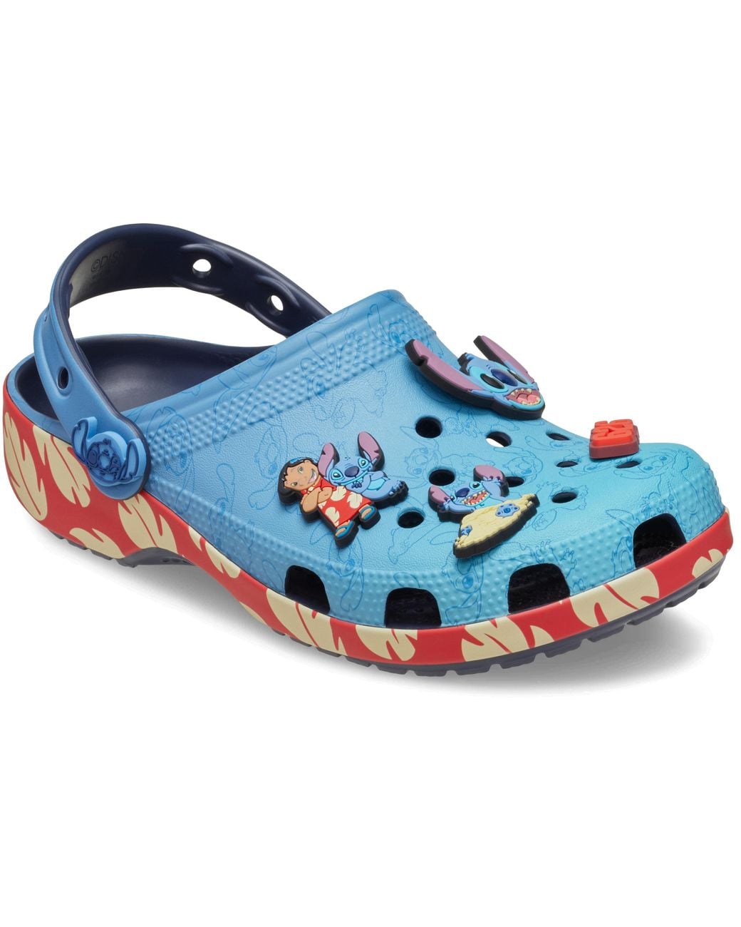 CROCSTM Blue Disney Lilo & Stitch Classic Clog; Multi