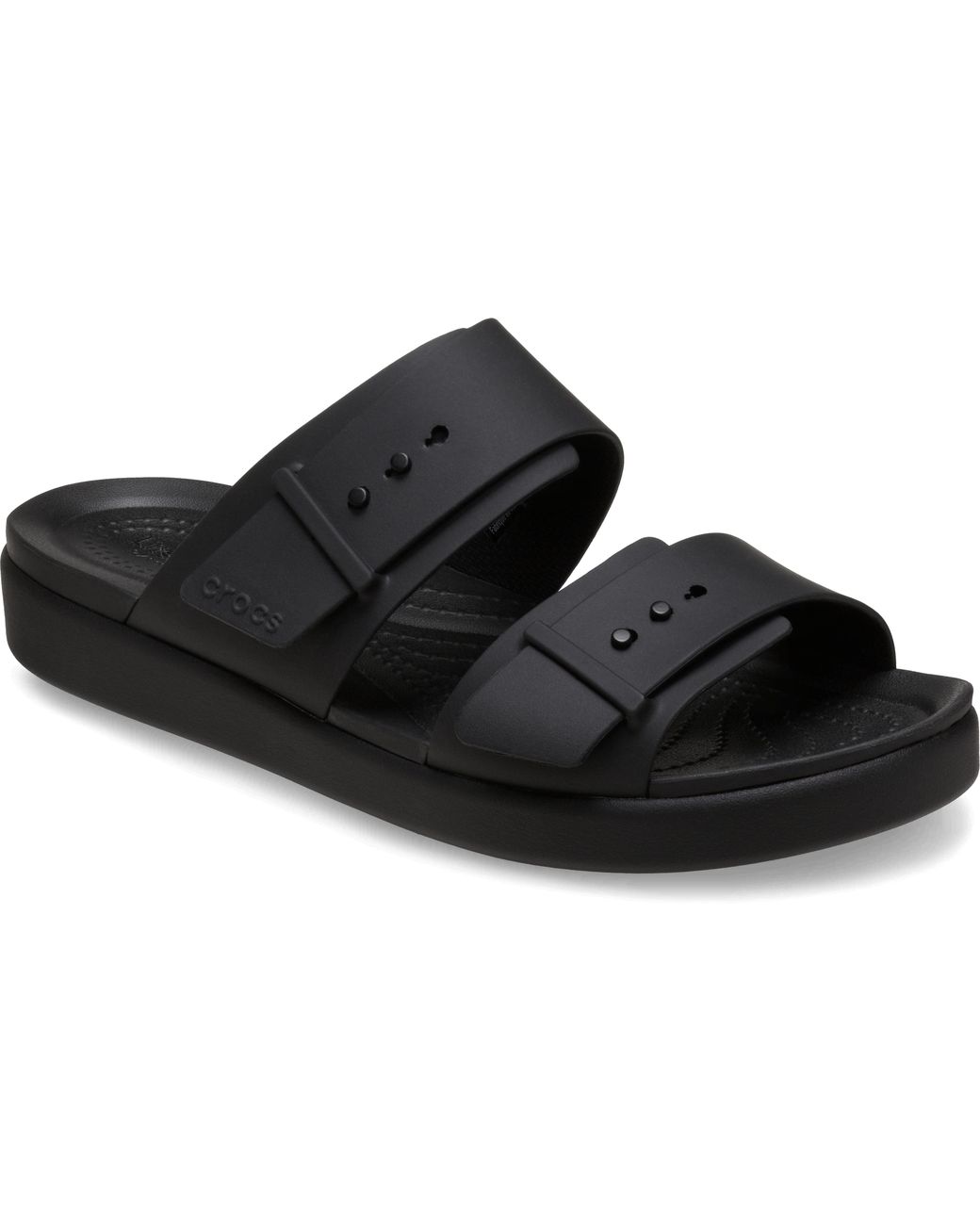 CROCSTM Black Brooklyn Buckle Low Low
