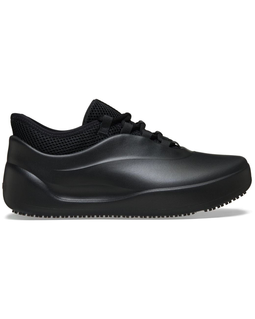 CROCSTM Black Bistro Work Sneaker for men
